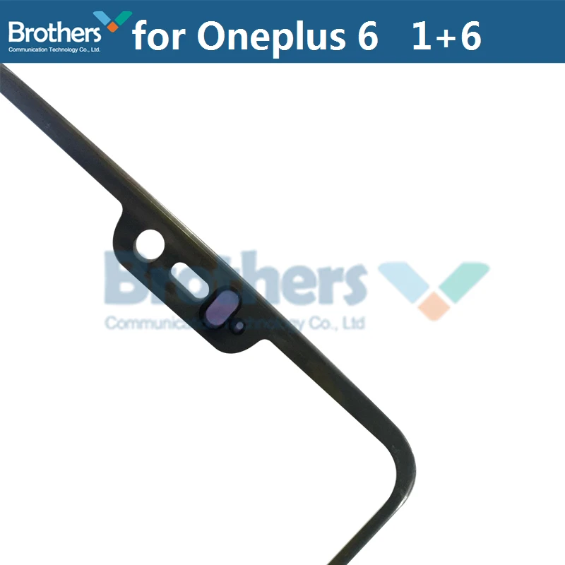 Передняя внешняя стеклянная линза для Oneplus 6 сенсорный экран стекло переднее ЖК