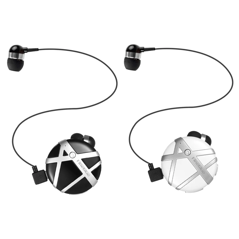 Fineblue FD-55 Clip-On Беспроводной Bluetooth Анти-потерянный вкладыши музыке Стерео гарнитуры