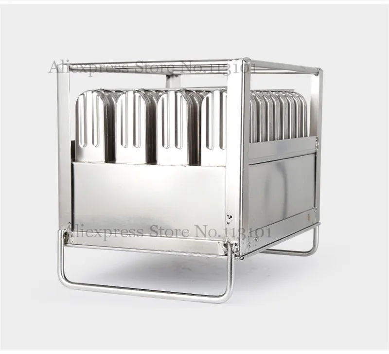 Один набор Нержавеющая сталь эскимо формы для льда на палочке машина с палочки