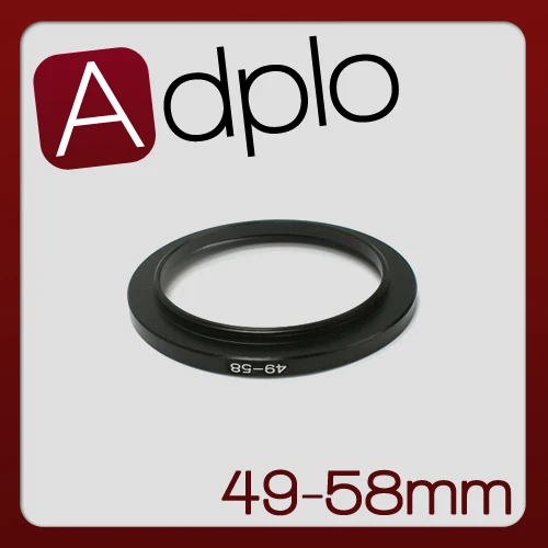 Повышающее кольцо адаптер для фильтра от 49 до 58 мм|filter adapter|filter ring adapterfilter adapter |