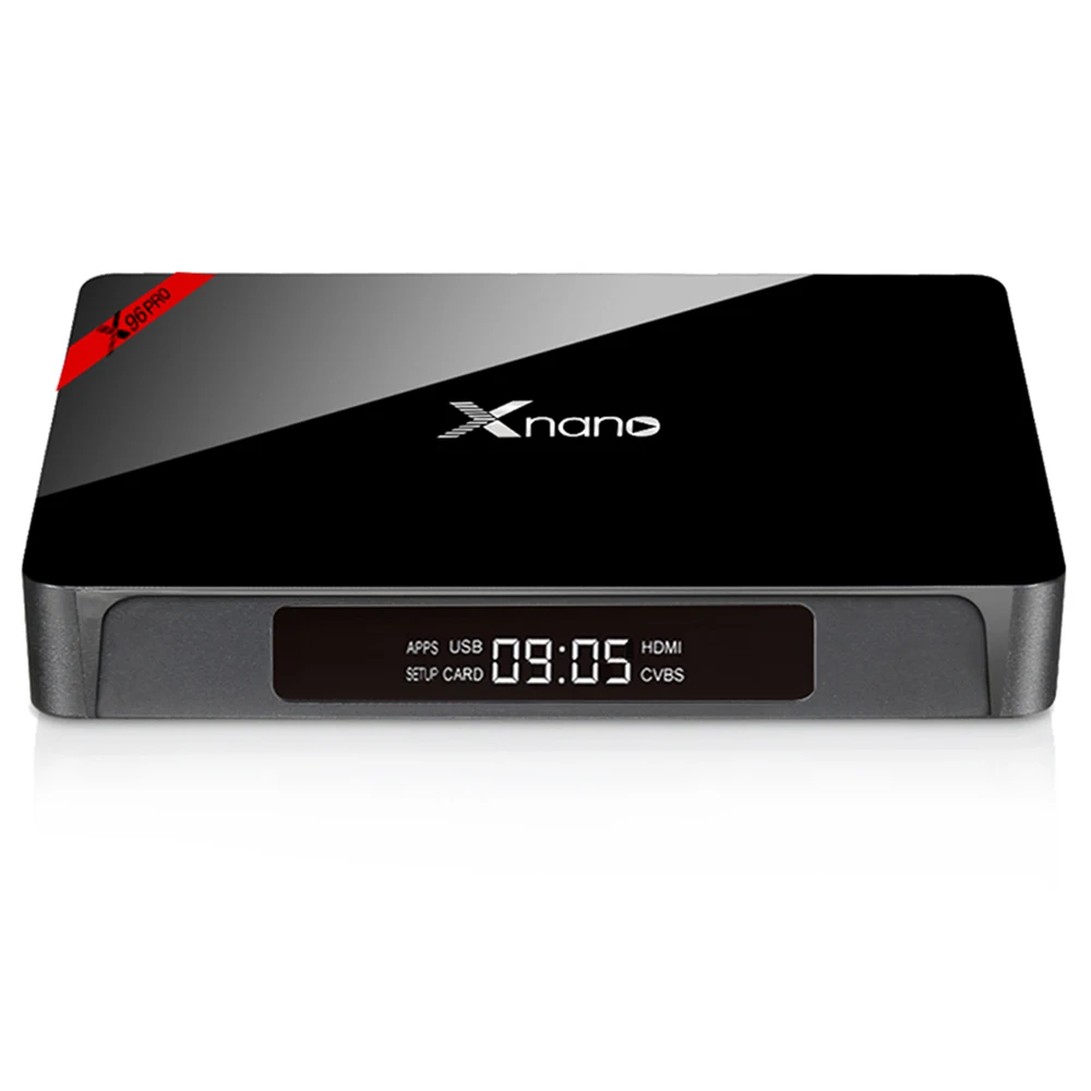 Смарт ТВ-приставка Xnano X96 Pro Android 6 0 4 K четырехъядерный процессор Amlogic S905X Wi-Fi Bluetooth