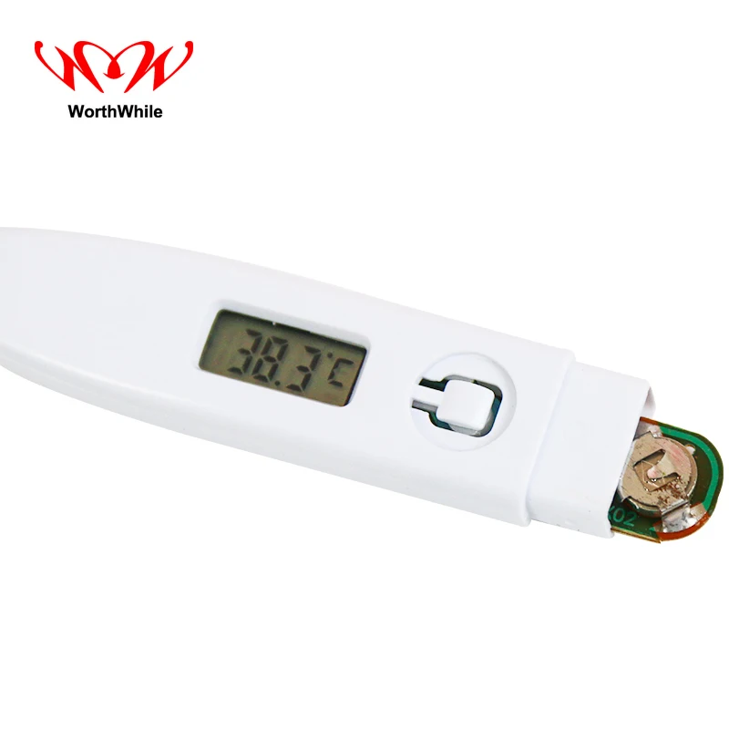 Стоящий 1 шт. мини портативный цифровой ЖК термометр Карманный измерения