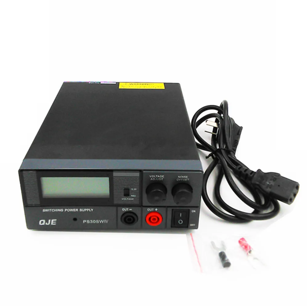 Najtaniej Wysokowydajny Konwerter DC 220V PS-30SW IV 13.8v 30A źródło Przełącznika QJE PS30SW IV Do Radia Samochodowego TH-9800 KT-8900 KT-7900D