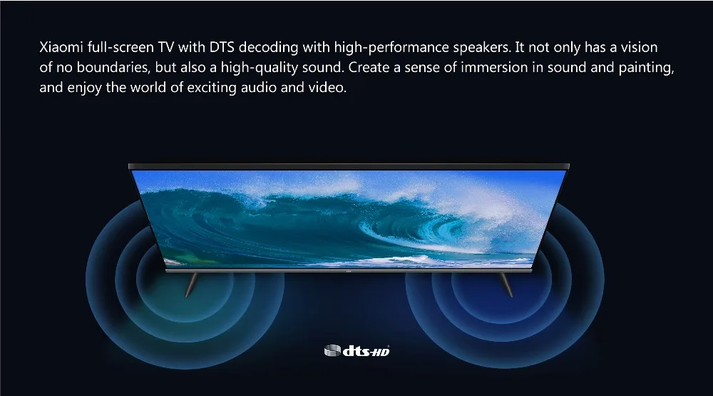 Xiaomi AI Полный Экран Smart tv E32A 32 дюйма 1G ram 4G HD интеллектуальное телевидение HDMI wifi игры полный дисплей ТВ с DTS