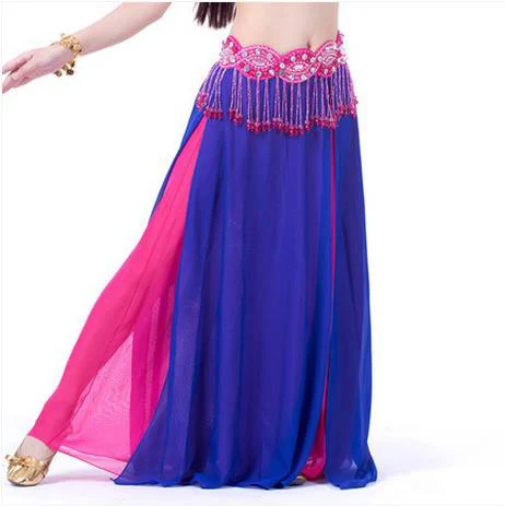 Женский костюм для танца живота из шифона|belly dance skirt|belly costumesskirts for belly dancing |
