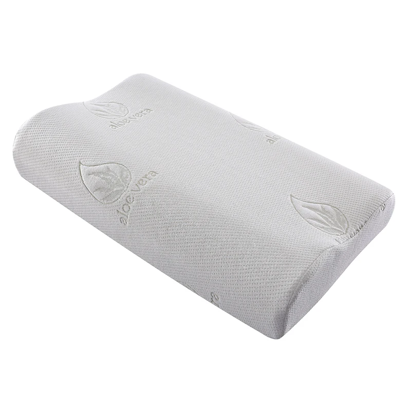 Qinde Memory Foam Pillow Bamboo Fiber Slow Resilient Healthy Support Neck Relief Fatigue | Дом и сад