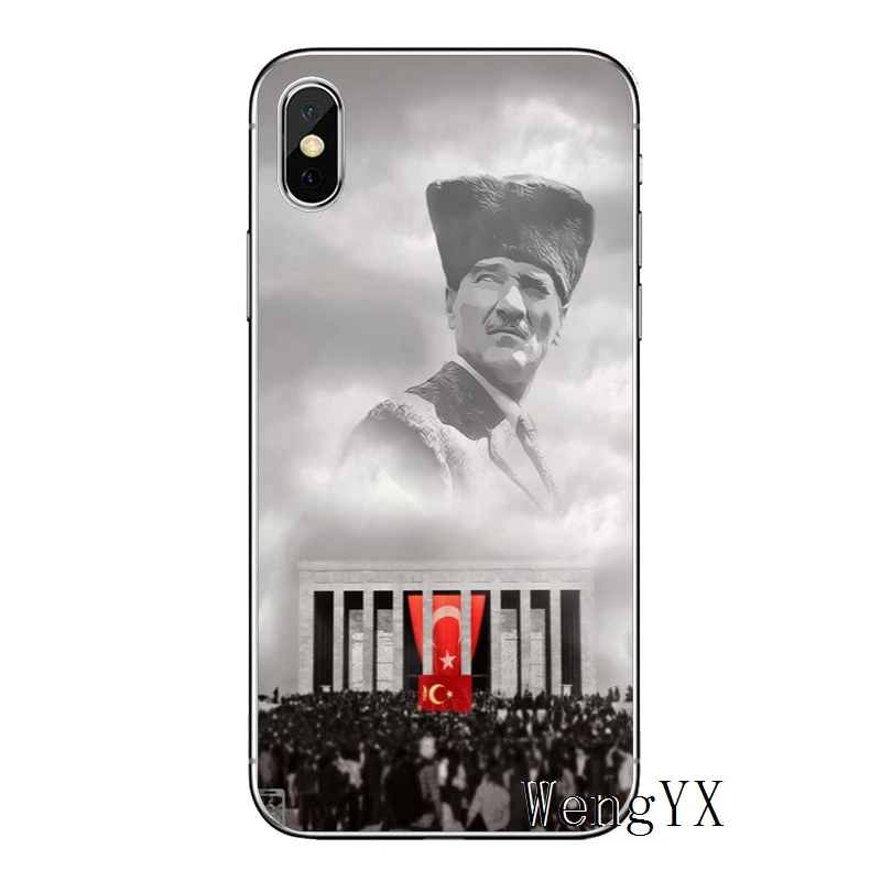 Турция Мустафа Кемаль Ататюрк для samsung Galaxy S10 S9 S8 S7 S6 edge рlus Lite S5 S4 примечание 9 8 5 Чехол Мягкий чехол для мобильного телефона чехлы - Цвет: Kemal-Ataturk-A-05