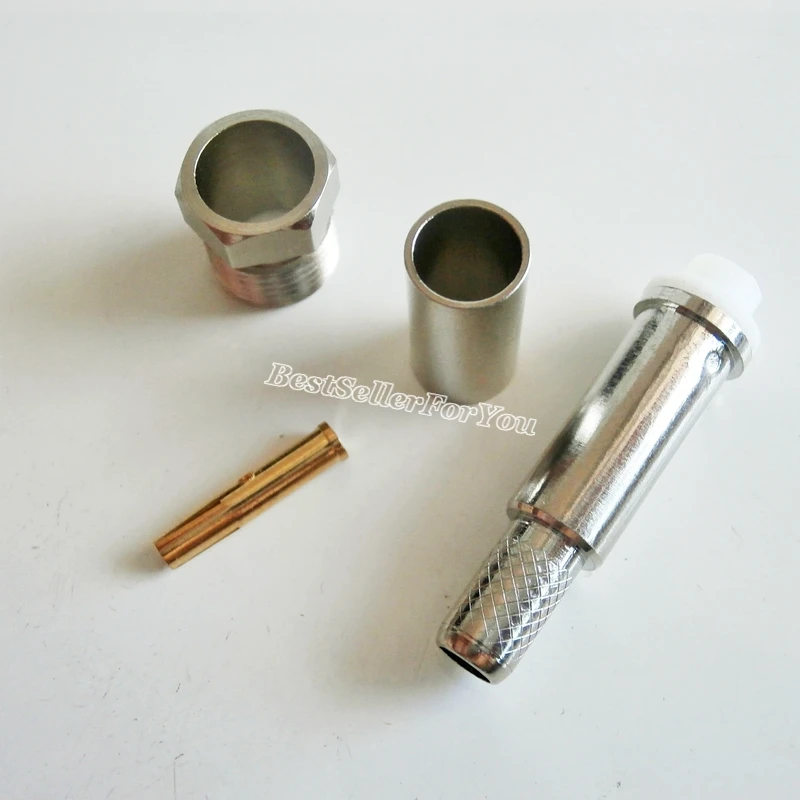 10pce разъем FME гнездовой RG58 RG142 LMR195 RG400 прямой кабель|cable connector crimp|cable connectorcable rg58 |