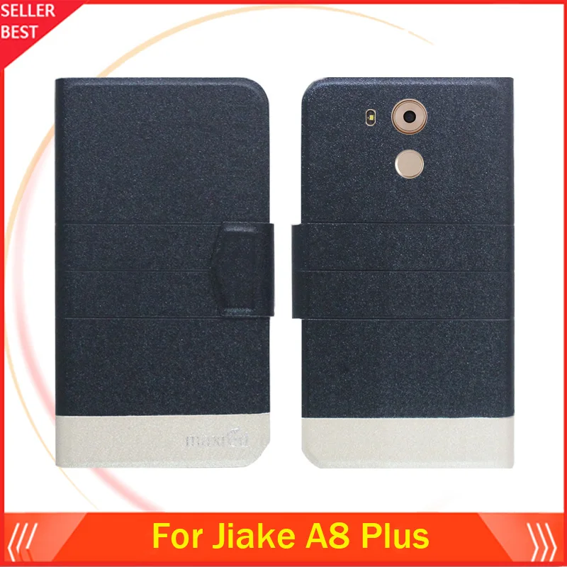 5 цветов супер! Кожаный чехол книжка для телефона Jiake A8 Plus 2017 модные роскошные