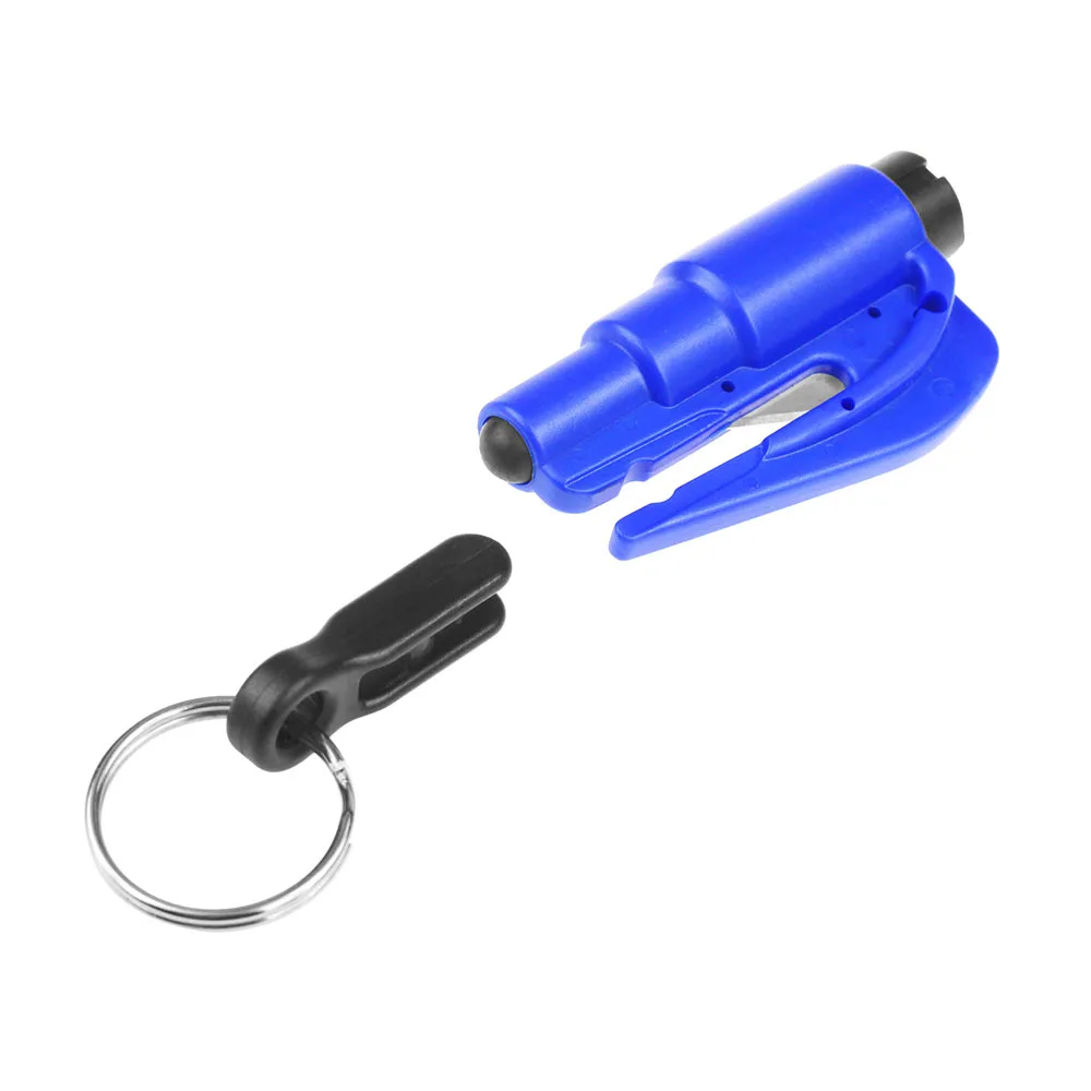 Car Key Ring Auto Emergency Safety Hammer Life Saving belt-cut Window Broken Glass Breaker Rescue Escape Tool | Автомобили и