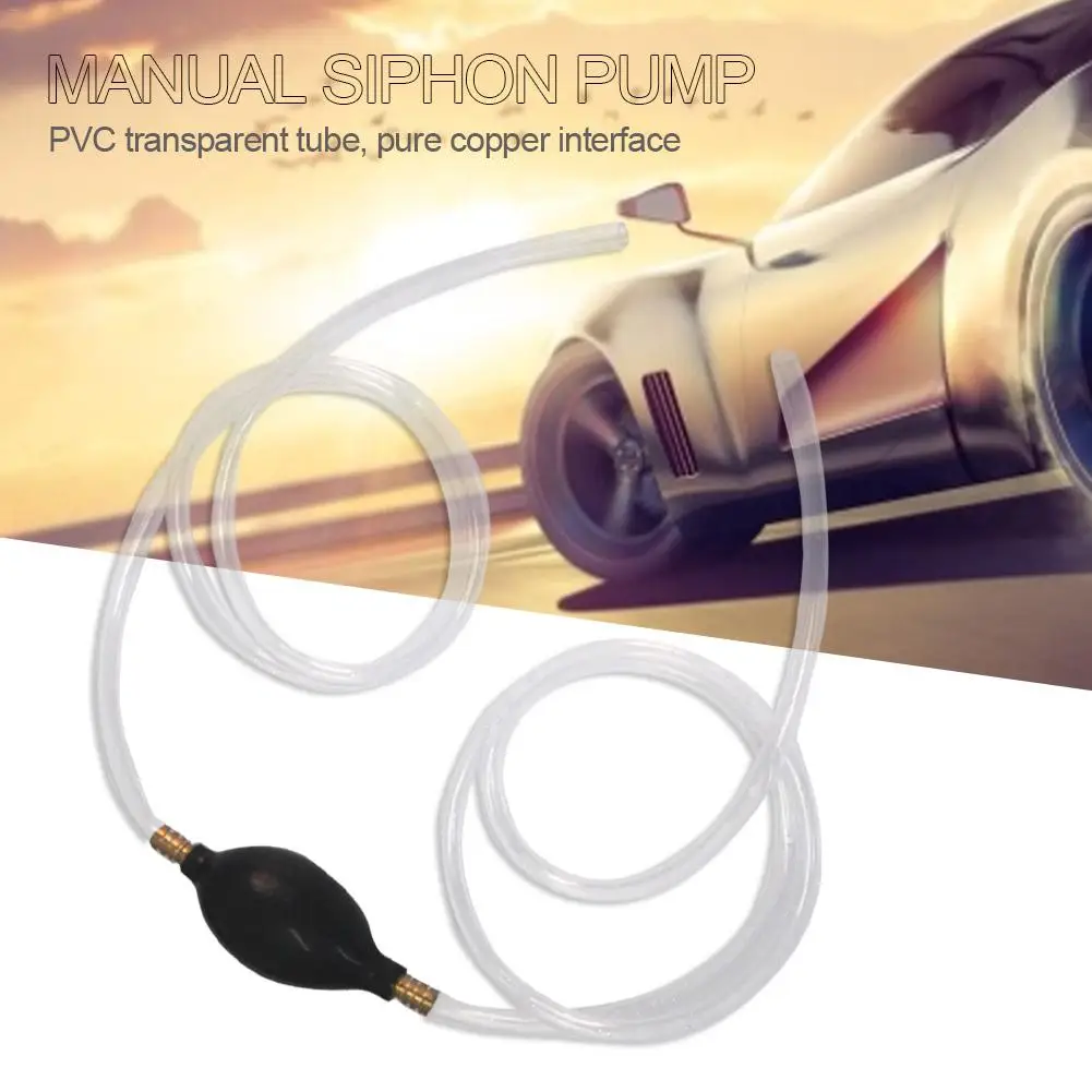 Автомобильный Сифон шланг ручной насос топливная труба бензиновый резиновый для