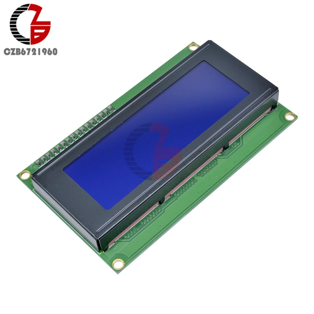 5 V 2004 I2C IIC TWI последовательный интерфейс SPI 20X4 символьный светодиодный дисплей модуль Синий Желтый Подсветка