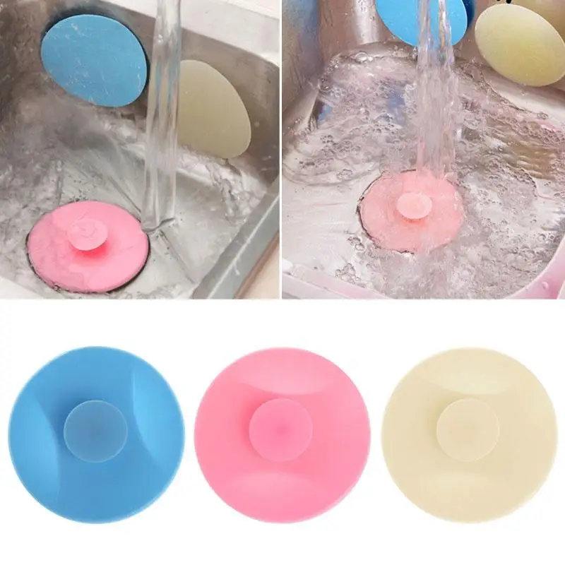 ПВХ пробка для раковины сливная кухонный хромированный кольцевой умывальник