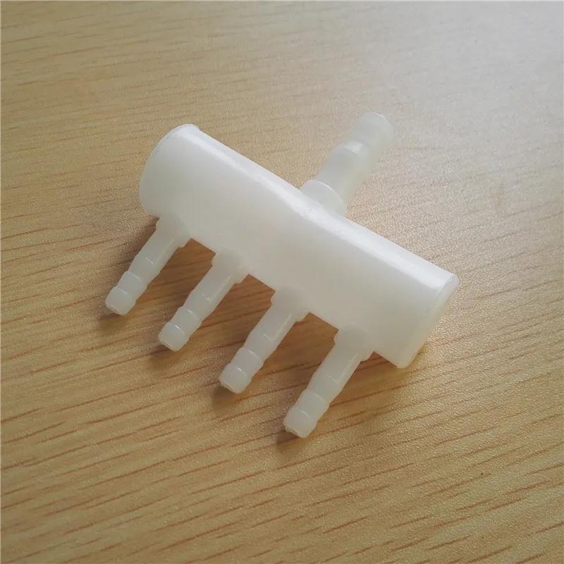 Plastic Air Flow 4 6 8 Way Outlets Pond Air Pump Connector Aquarium Fish Tank Divider Oxygen Splitter Lever Valve