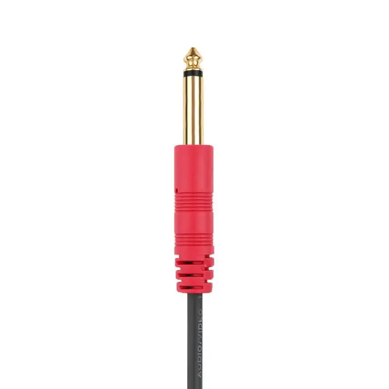 Двойной RCA 2x6 35 мм 1/4 ''подойдет как для повседневной носки так TS разъем Audiophile