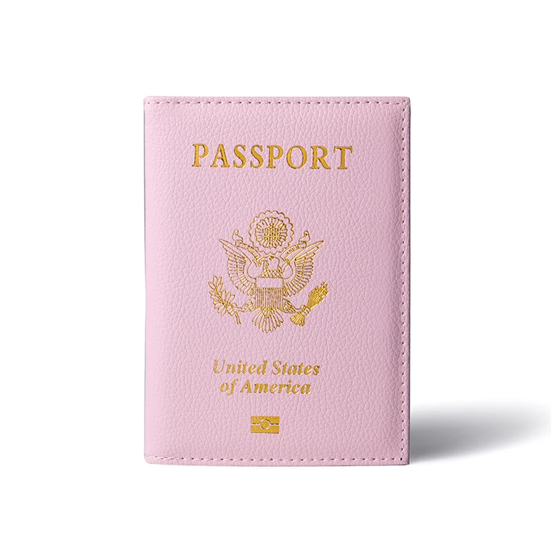 Портмоне для паспорта и документов путешественника кожаное покрытие настольный держатель билетов и защитная сумка