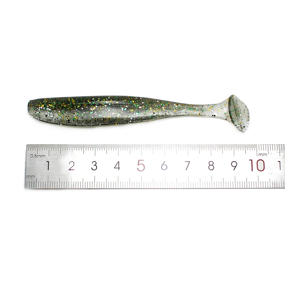 Amlucas 4 шт. мягкие приманки рыболовные Воблеры 95 мм 7g Easy Shiner от Swimbait силиконовый T