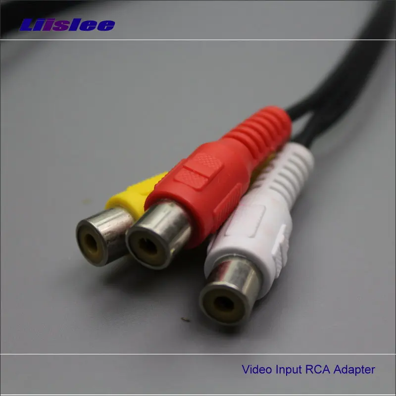 Liislee видео вход Переключатель RCA адаптер конвертер-соединитель провода кабель 7 контактов 3 AV вход s для Toyota камера заднего вида