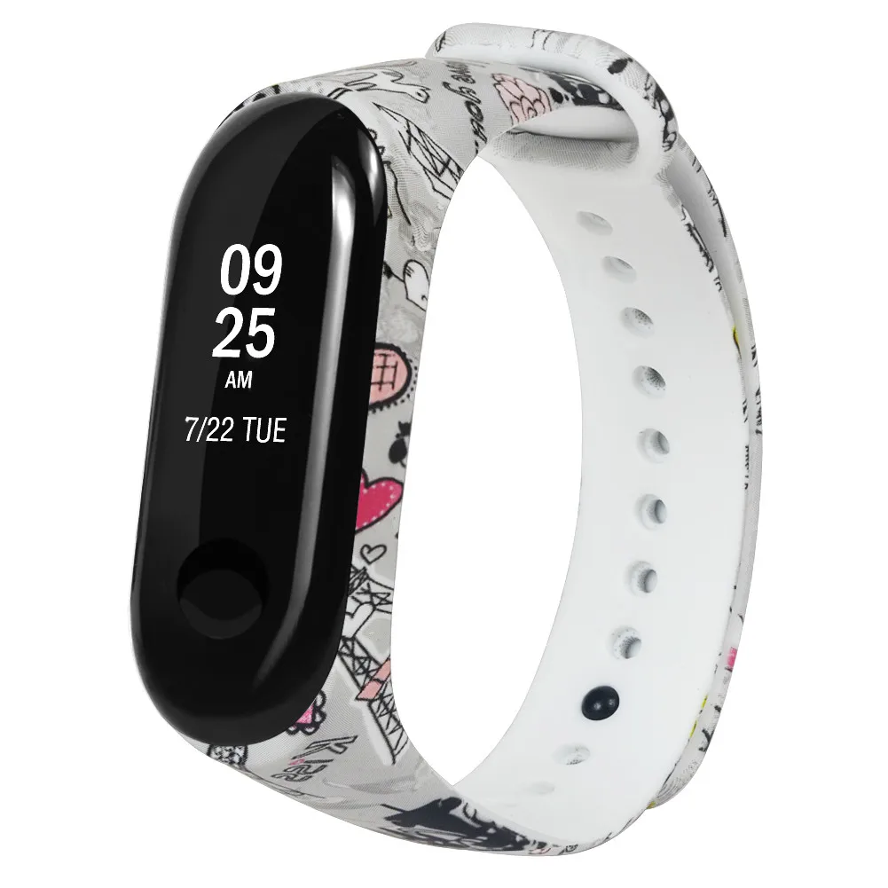 Сменный Браслет ремешок для Xiao Mi Band 3 2019 модные повседневные мужские и женские