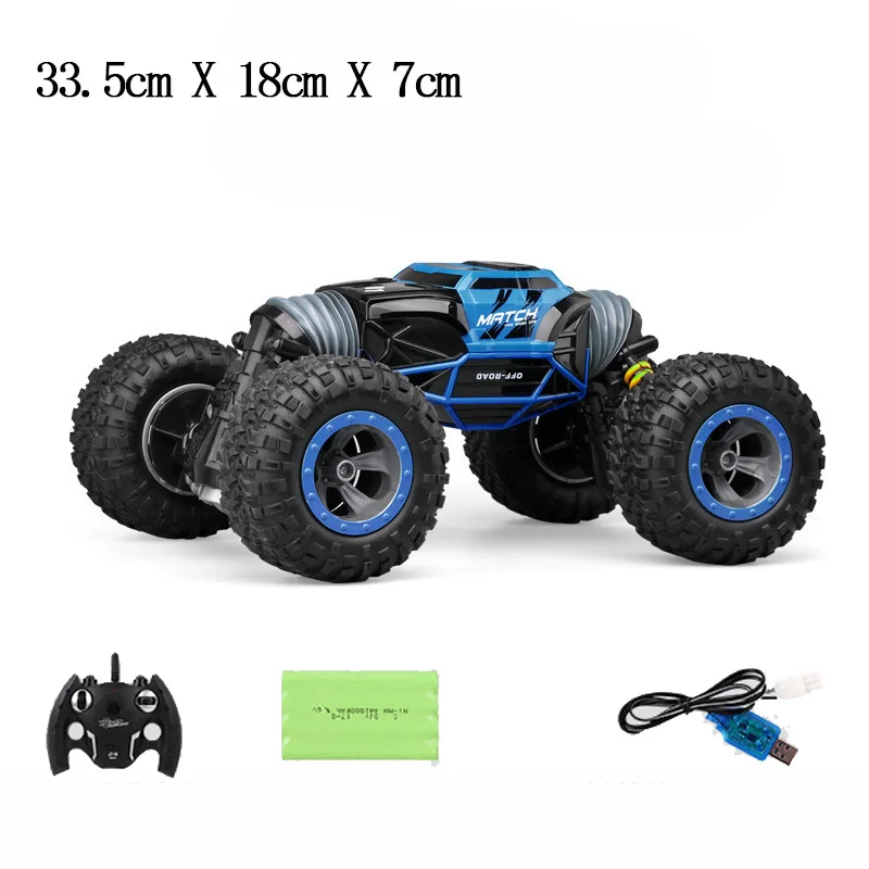 1:16 Scale Double-sided 2.4GHz RC Car One Key Transform All-terrain Off-Road Vehicle Varanid Climbing Truck Remote Control Toys | Игрушки и