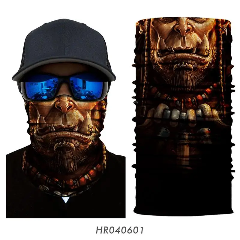 Повязка на голову с 3D Marvel, повязка на шею, Warcraft, Супермен, Бэтмен, волшебные шарфы, ветрозащитная, для охоты, кемпинга, маска для лица, Джокеры, бесшовная бандана