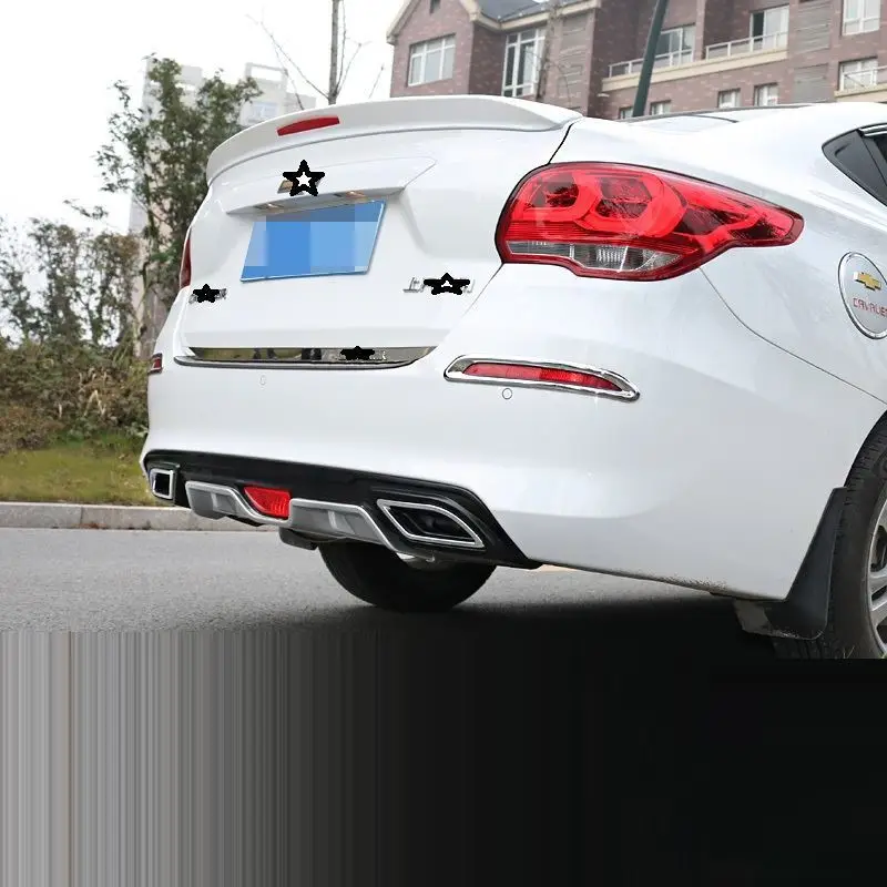 Диффузор тюнинга автомобиля передняя губа Авто Automovil аксессуары Стайлинг задние защитные бамперы 16 17 18 для Chevrolet кавалер