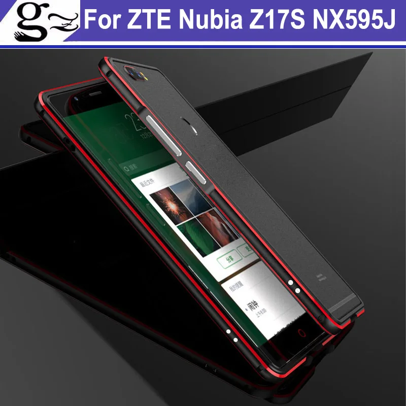 Оригинальный Роскошный бампер для zte nubia z17S NX595J ультратонкая алюминиевая