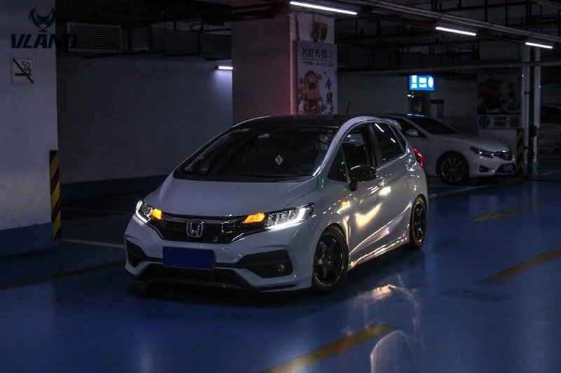 VLAND производитель автомобильных аксессуаров для джаза/Fit RS светодиодный головной светильник-UP Классический головной светильник с светодиодный светильник дальнего и ближнего света s