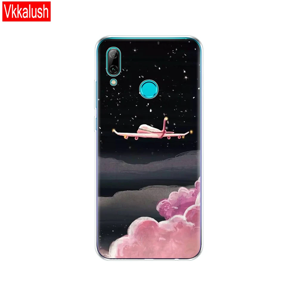 Чехол для Huawei P Smart силиконовый мягкий ТПУ чехол для Huawei P Smart Plus чехол для Huawei P Smart Z бампер - Цвет: 80267