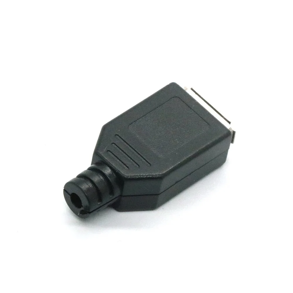 10 штук в наборе USB 2 0 Тип-штепсельную вилку 4-контактный разъем адаптера jack &amp