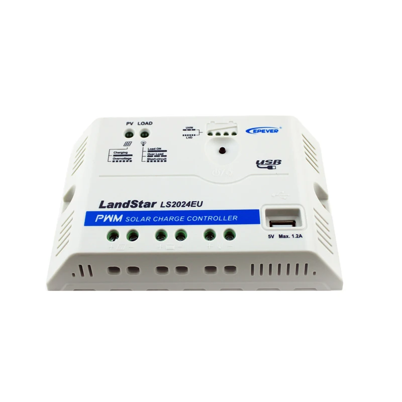 Регулятор заряда солнечной батареи 5 в USB 5A 10A 20A 30A LS0512EU LS1012EU LS1024EU LS2024EU EPEVER PWM LandStar |