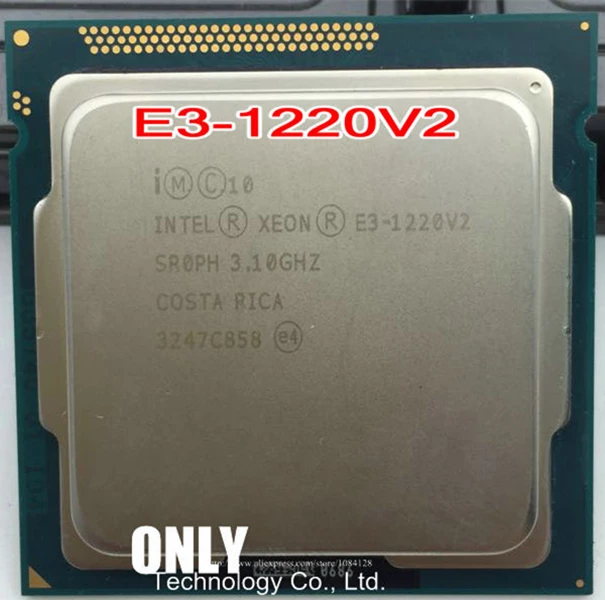 XEON E3 1220V2 3 10 GHZ Quad Core 8MB SmartCache 1220 V2 DDR3 1600MHz FCLGA1155 TPD 69W 1 год гарантии|cpu processor|e3-1220 v2lga 1155