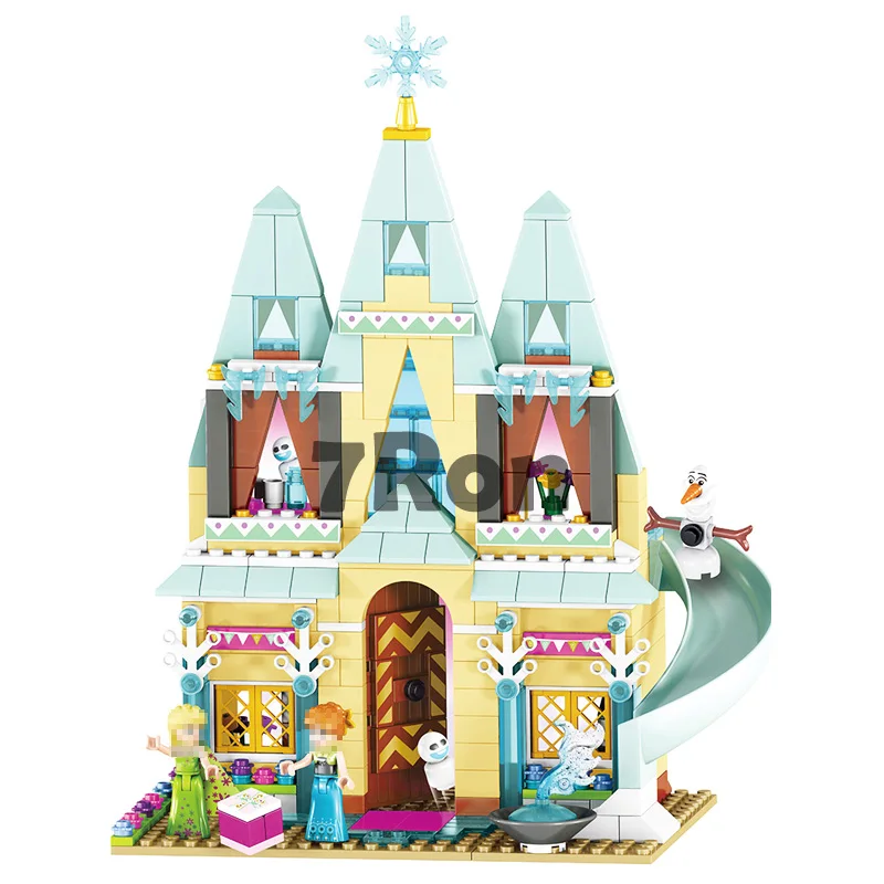 Модели строительные игрушки 79277 Arendelle замок празднование Диснея Принцесса