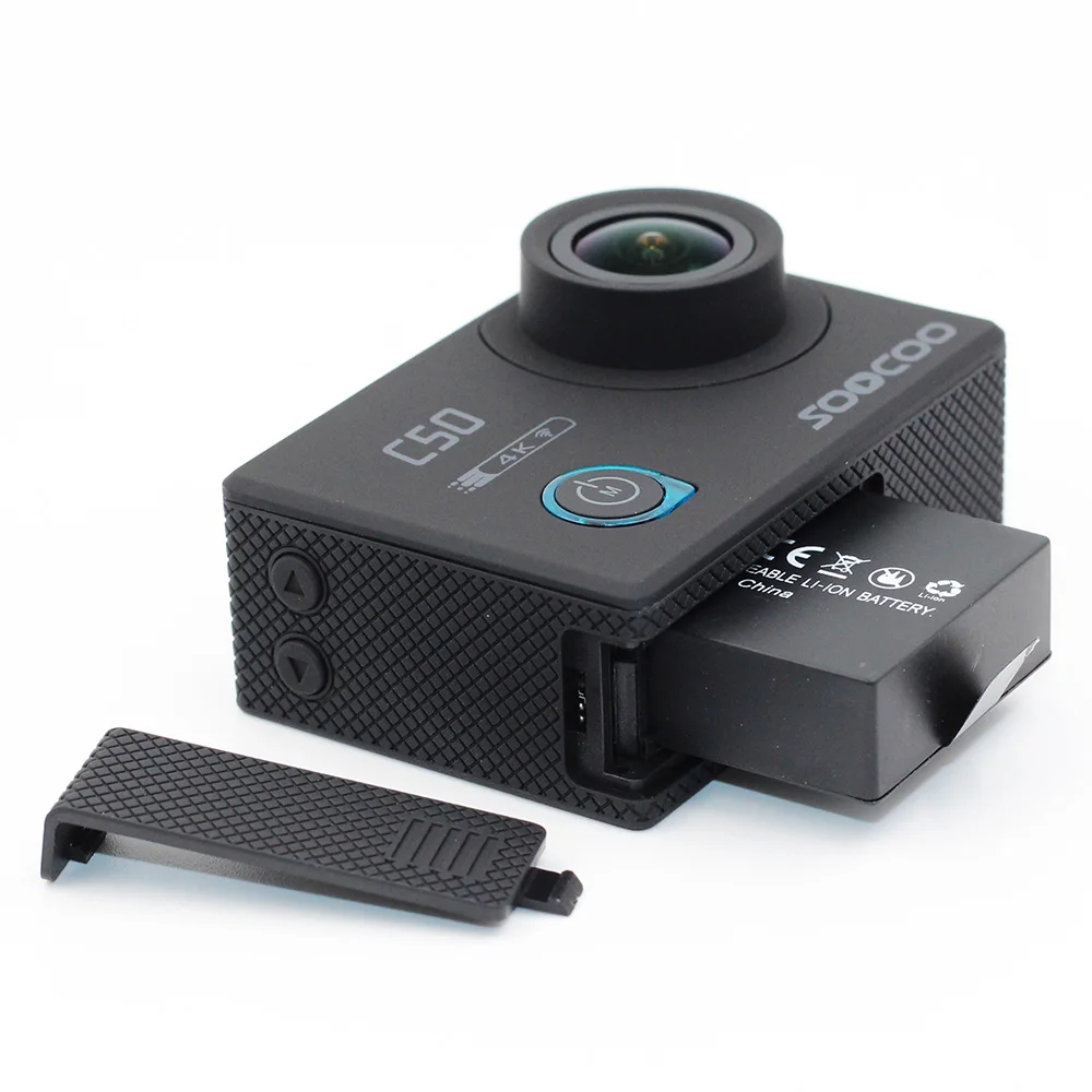 Soocoo c50 4К спорт камера wifi гироскопа регулируемые углы обзора ntk96660 30 м