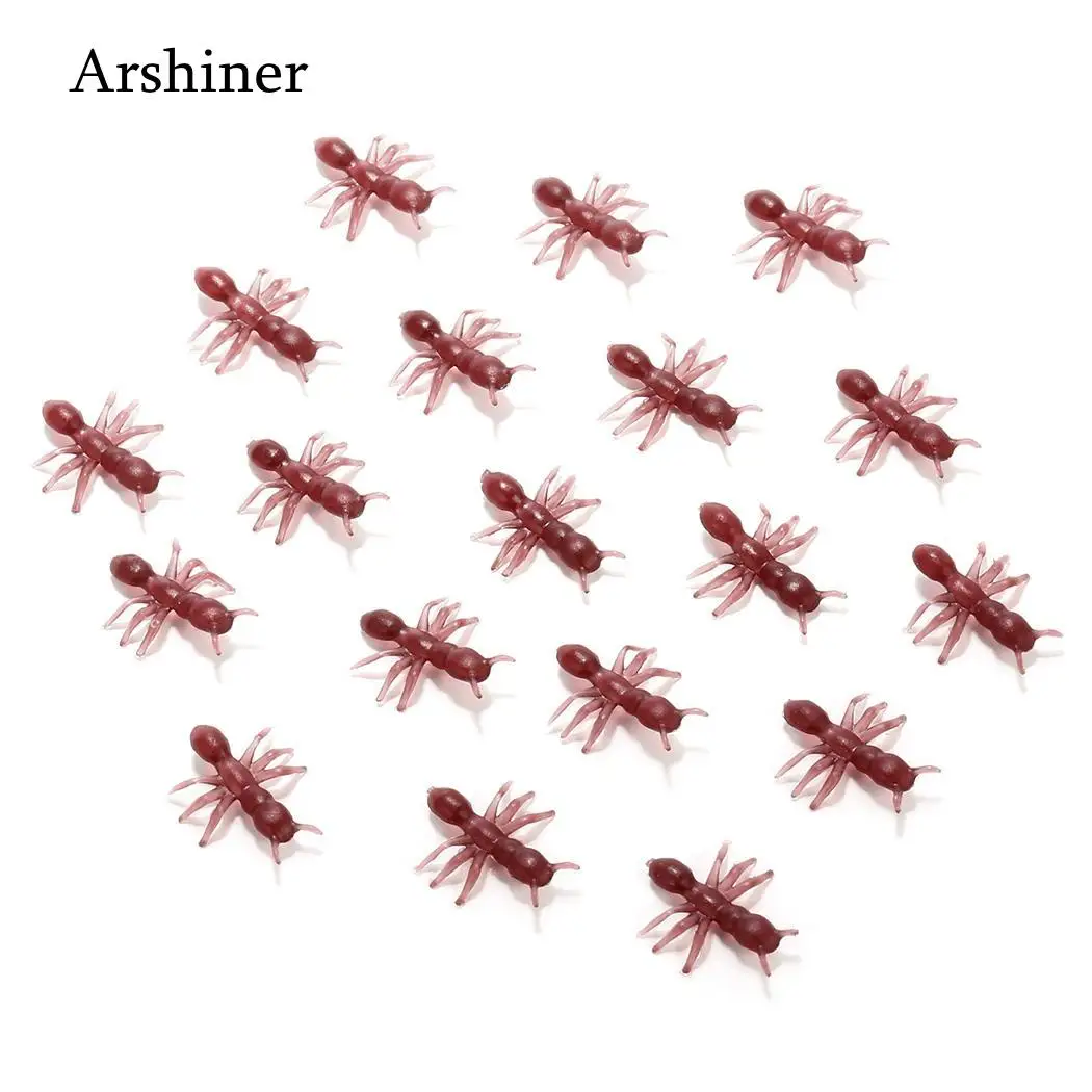 red ant 1 упаковка, летающий трюк, игрушки на Хэллоуин, муравей, паук, реквизит, маленький декор, моделирование, пластиковый дом, украшение с привидениями, Реалистичная игрушка для шуток - Color: red ant