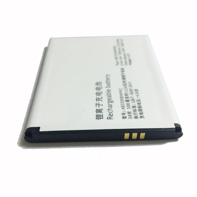 MaleCrane смартфон Батарея 3300 мАч AB3300BWMC для PHILIPS Xenium W8555 W8560 CTW8560 CTW8555|Аккумуляторы