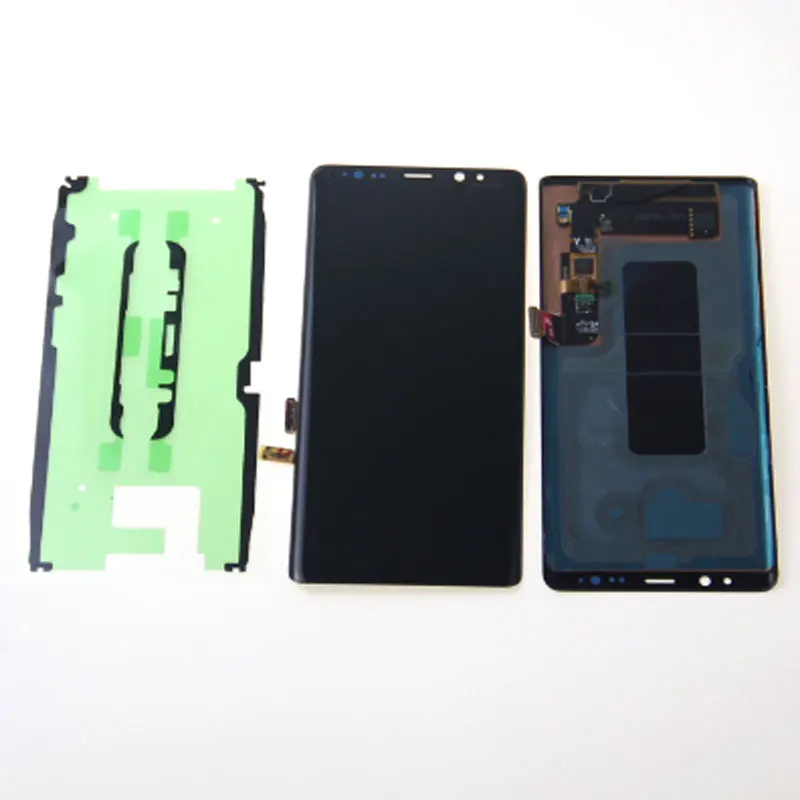 AMOLED NOTE8 LCD FOR Samsung Galaxy N950 N950F display touch screen with shadow Repair parts | Мобильные телефоны и