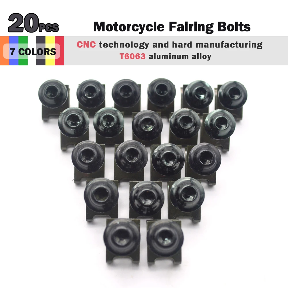 Полный комплект обтекателей болтов гаек винтов для HONDA CBR600RR CBR 600 RR 2003 2006 2004 2005