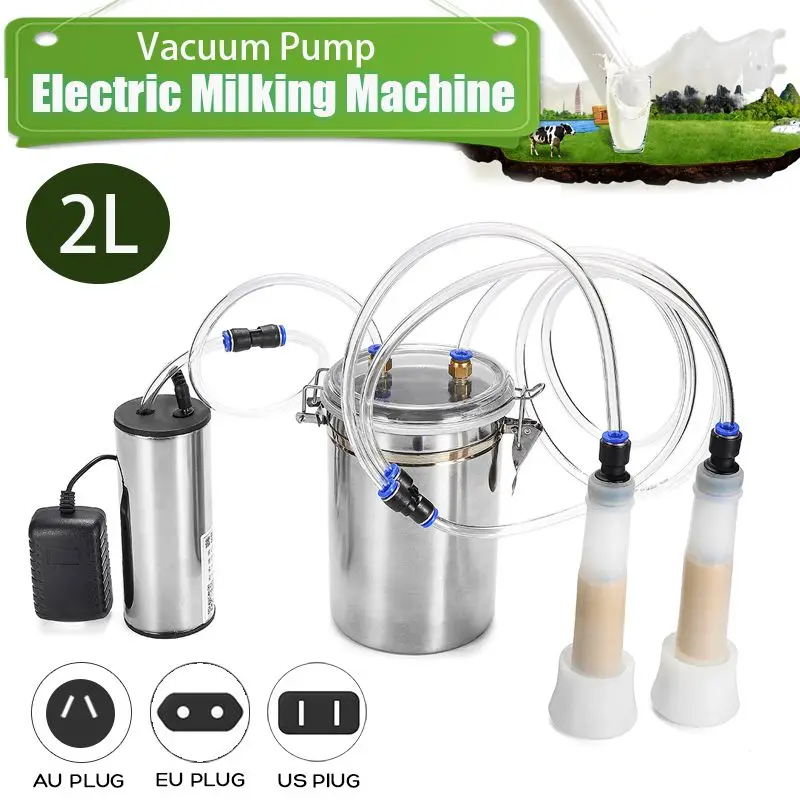 2L Электрический доильный аппарат для Ewe/коровы/Овцы/козы/крупного рогатого скота
