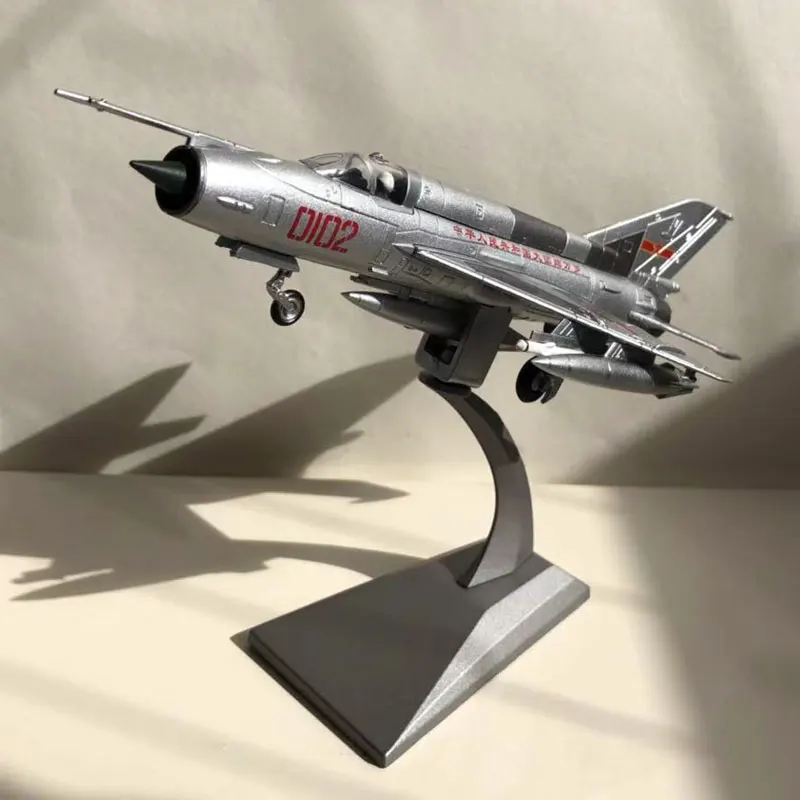 Wltk 1/72 весы военная модель игрушки ВВС НОАК МиГ-21 Fishbed боец литой металлический самолет модель игрушка для формирования коллекций, подарков для детей