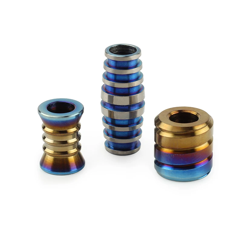 Титановые бусины для ножей использования на открытом воздухе разнообразные