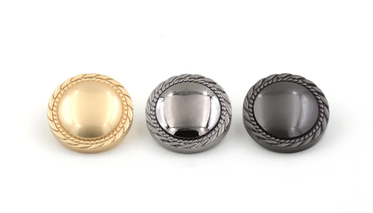 Модное металлическое пальто пряжка костюм кнопка мужской пиджак Золотая свитер