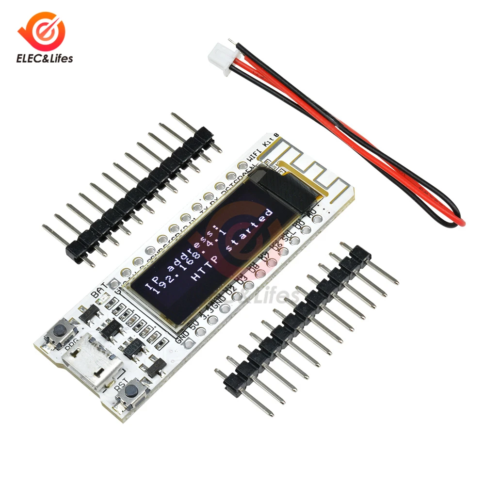 ESP8266 комплект WIFI модуль 0 91 ''цифровой OLED дисплей Wifi NodeMCU CP2014 USB к серии 32 Мб флэш