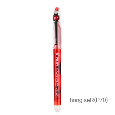 hong-seR(P70) 1 шт 0,5/0,7 мм 9 цветов на выбор, гелевая ручка-пилот Kawaii, школьные офисные принадлежности, канцелярские принадлежности для студентов - Цвет: hong-seR(P70)