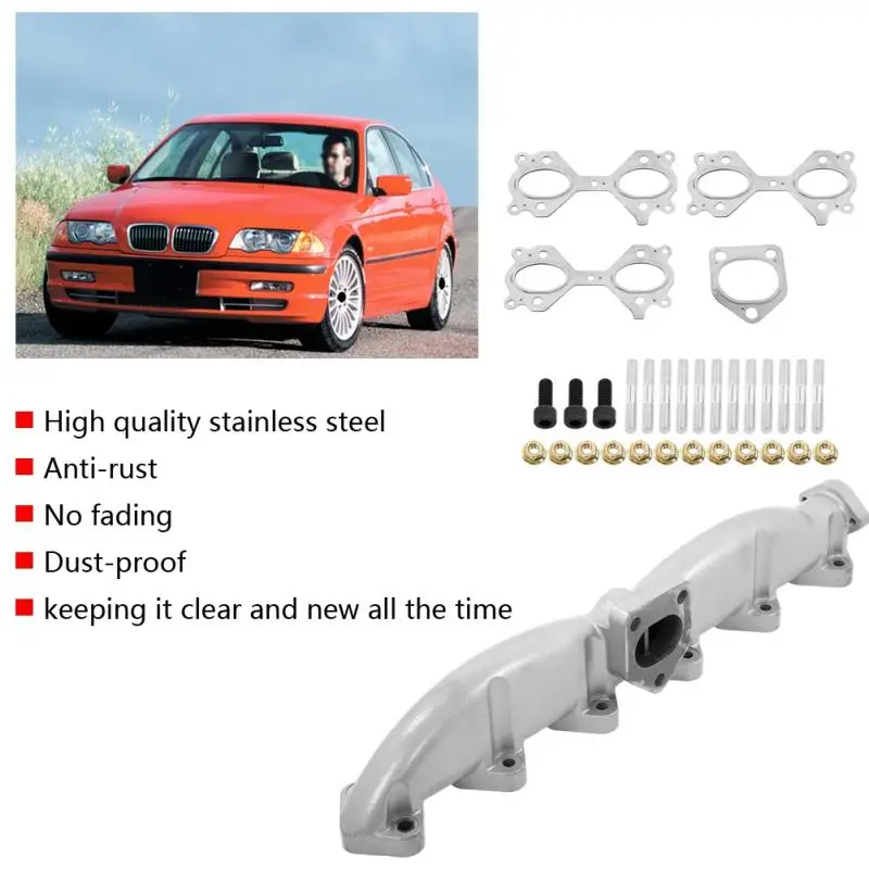 1 комплект Автомобильный выпускной коллектор для BMW E46 E39 E60 E61 E38 E65 E83 E53 3 5 7 X3 X5