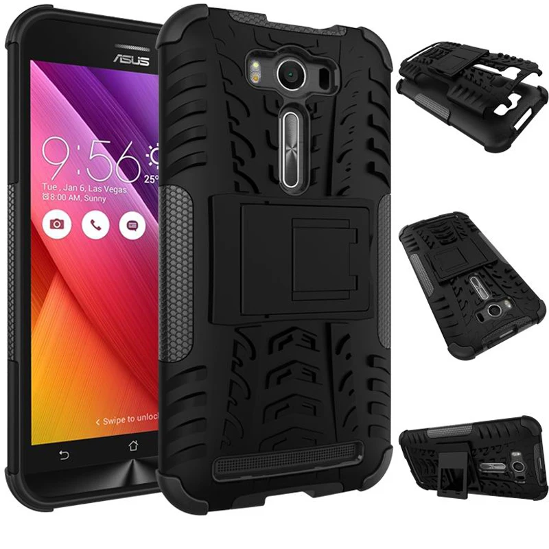 Case for Asus Zenfone 2 Laser Z00ED Rugged TPU Silicone Shockproof Hard Cover ZE500KL ZE500KG |
