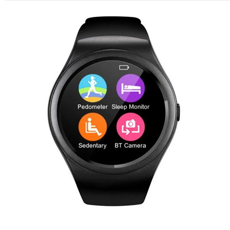 Лидер продаж 2017 года Bluetooth VER4.0 Smart Watch V365 mtk2502c для IOS OS смартфон красивый цвет 1.3 дюйма круглый экран IPS ЖК
