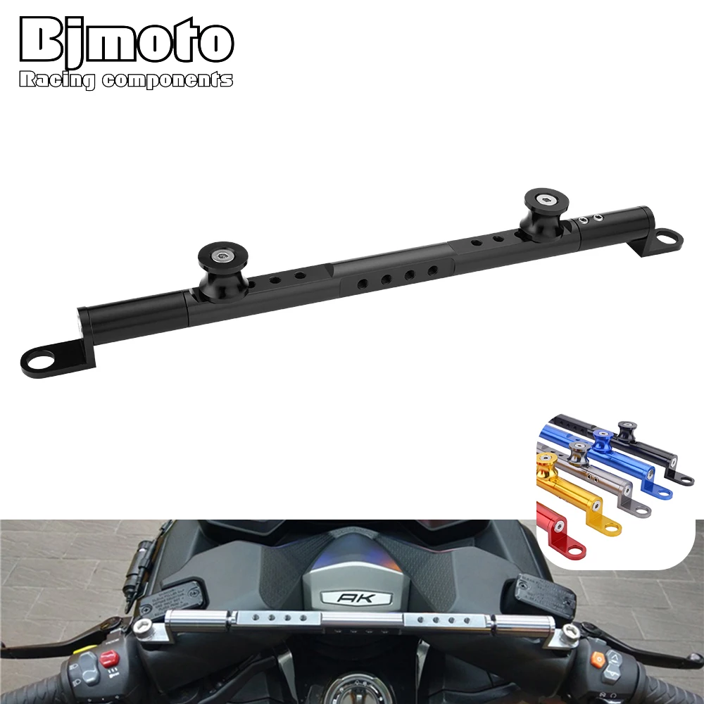 

BJMOTO для YAMAHA XMAX 300 X MAX 250 400 мотоциклетный балансировочный рычаг рулевой демпфер для KYMCO xцитация 300 ручной рычаг демпфер