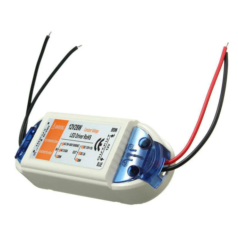 Светодиодный драйвер AC 110V 220V к DC12V LED адаптер питания Трансформаторы освещения