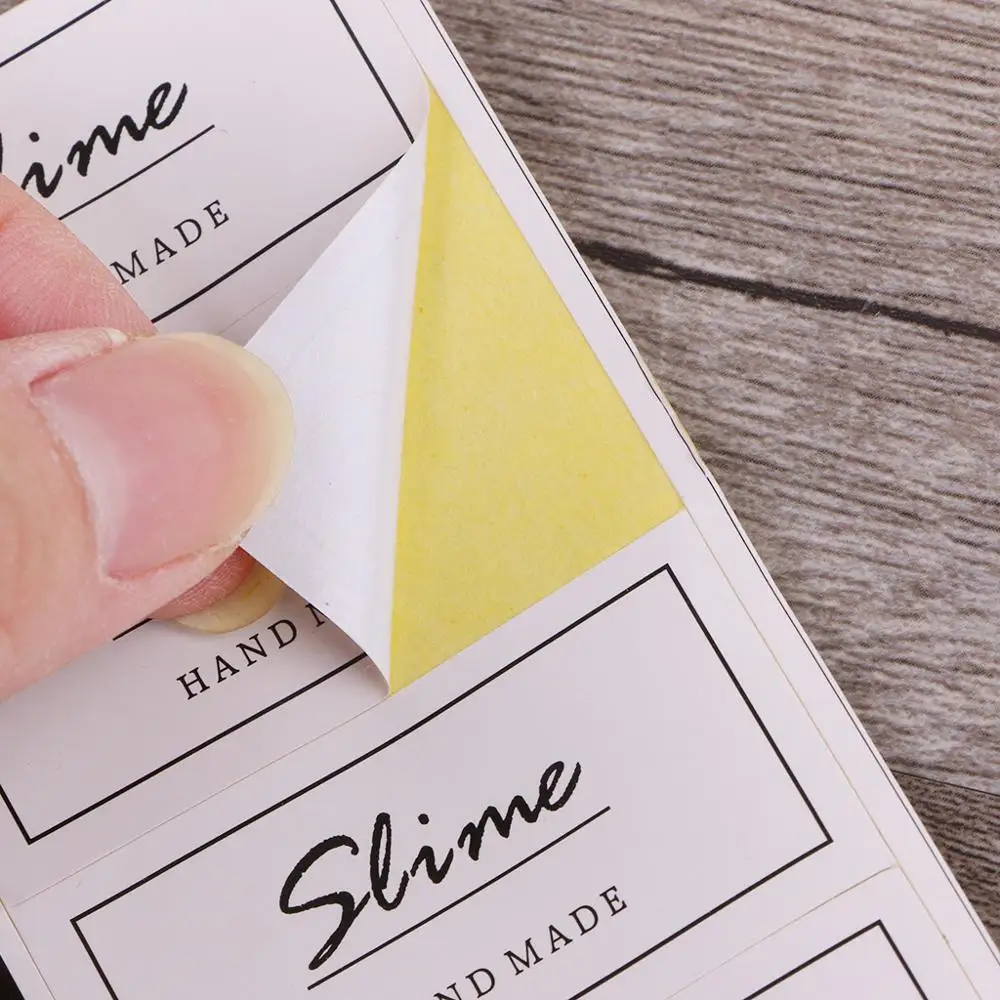 Новые слизи контейнеры Стикеры ящик для хранения поставки слаймов аксессуары